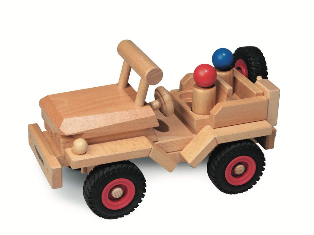 Jeep Holz Kindergartenbedarf