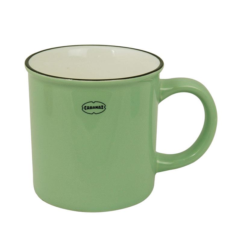 Tee / Kaffee Keramikbecher grün
