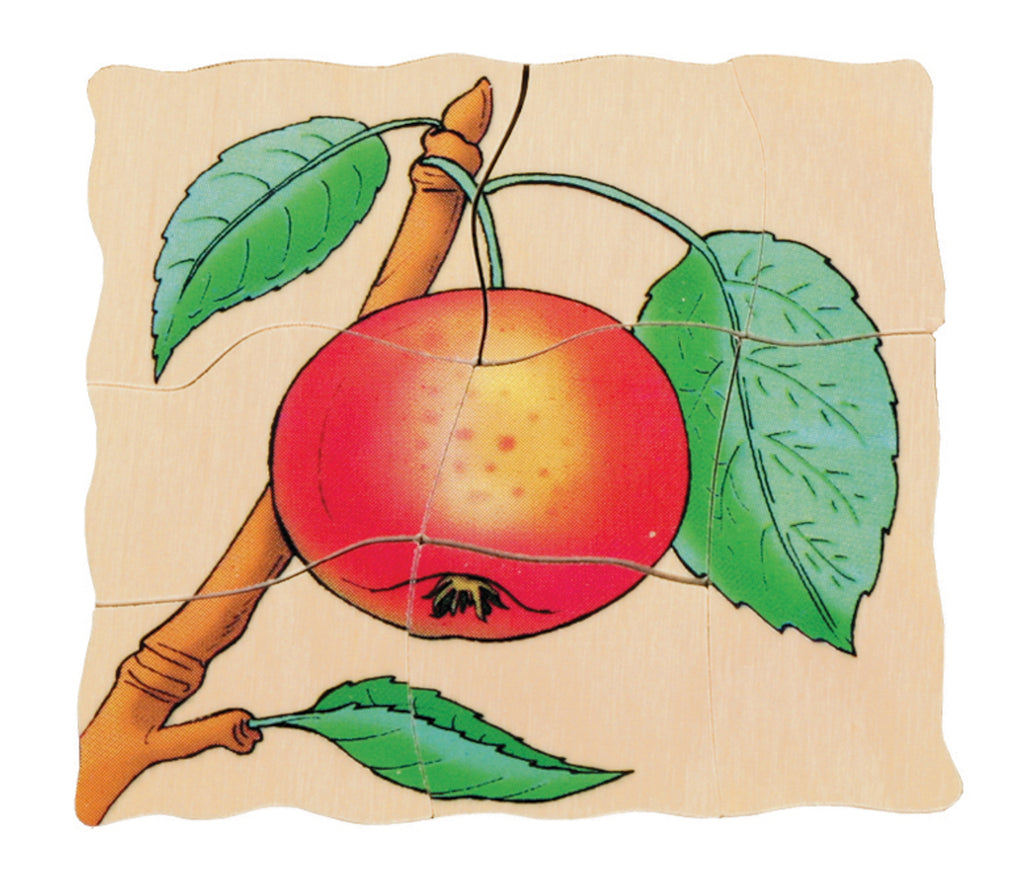 Lagenpuzzel Apfel Beleduc