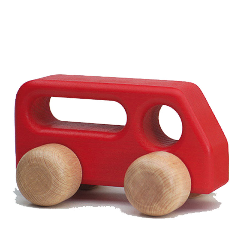 Bus rot Holz