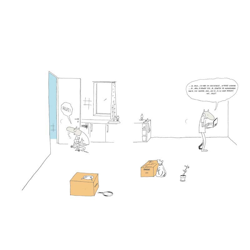 Das Loch Bilderbuch Kindergartenbedarf  Alternativen Text bearbeiten