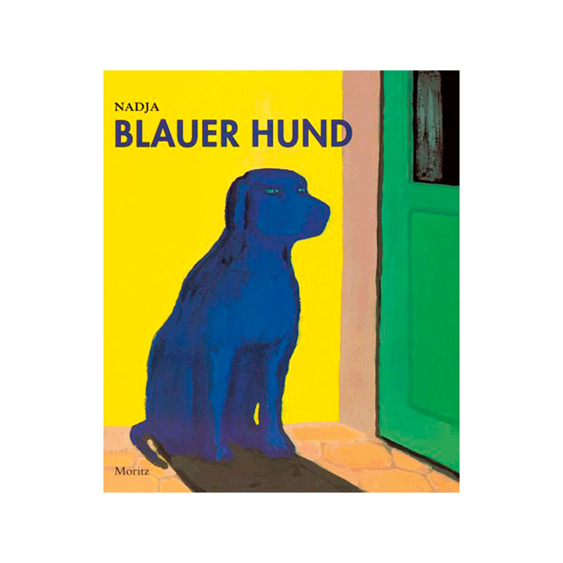 Blauer Hund Bilderbuch Kindergartenbedarf  Alternativen Text bearbeiten