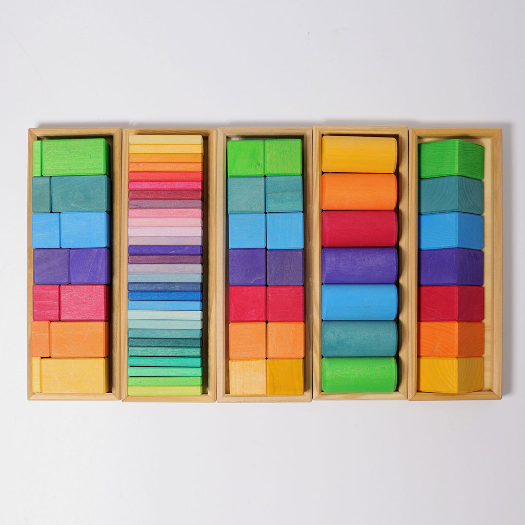 Bauset Farben und Formen