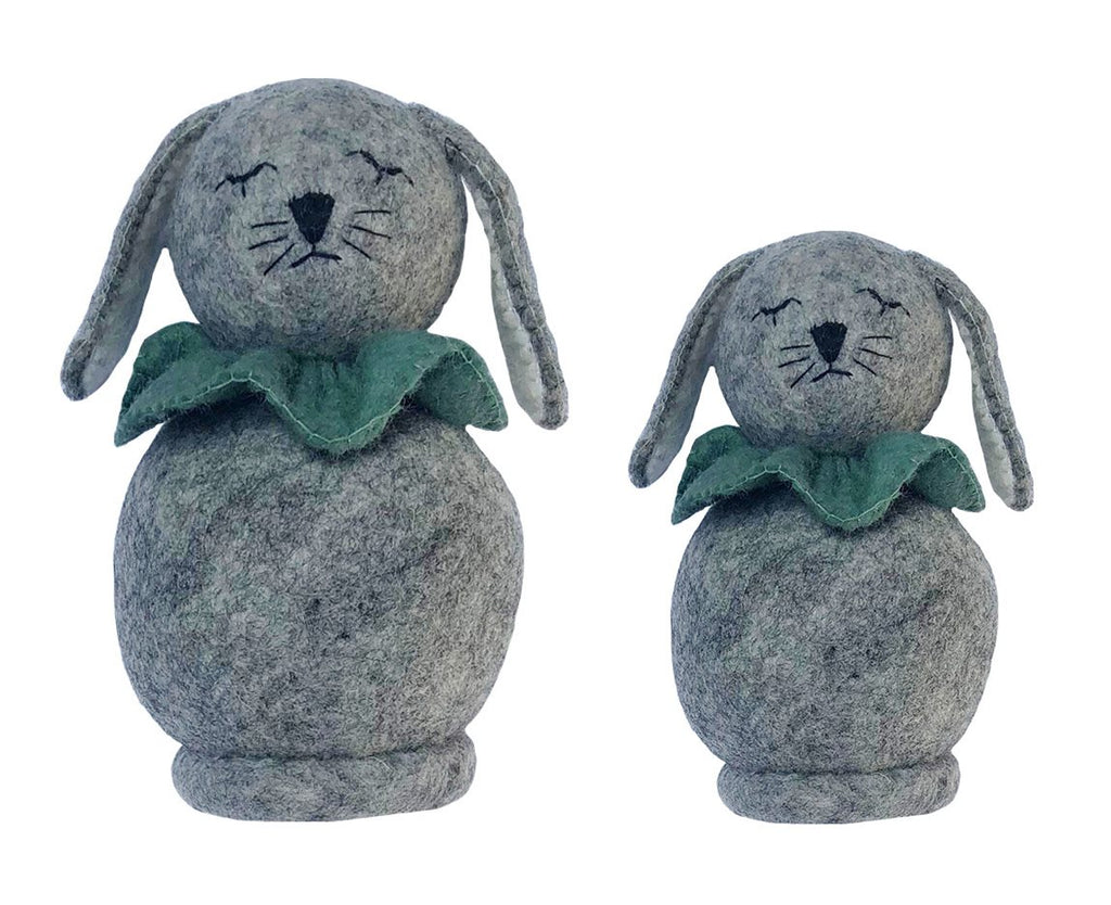 Rabbit Filz Blau