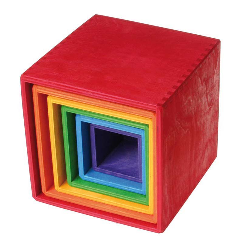 Kistensatz bunt Holz Kindergartenbedarf