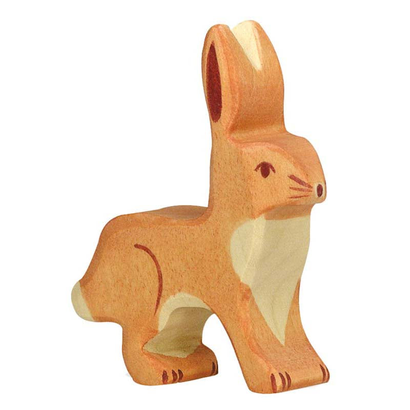 Hase Ohren Holzfigur Kindergartenbedarf