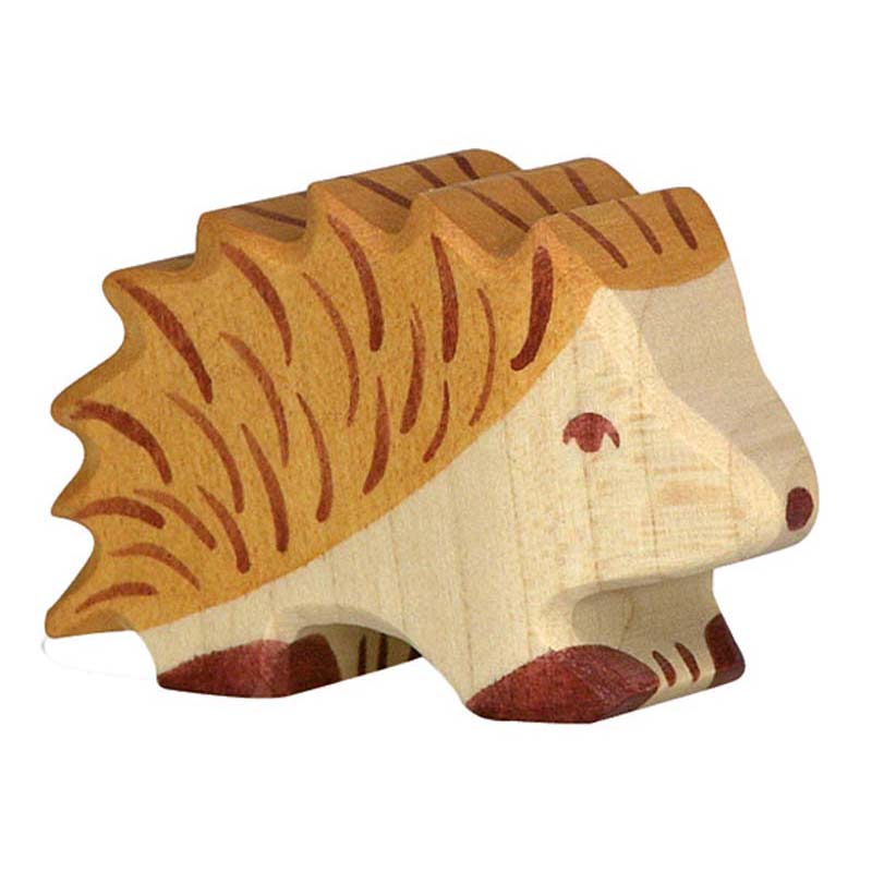 Igelkind Holzfigur Kindergartenbedarf 