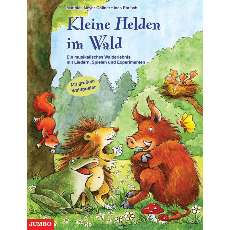 Kleine Helden im Wald Bilderbuch Kindergartenbedraf