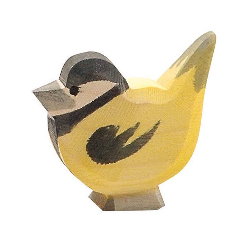 Holzfigur Meise Kindergartenbedarf