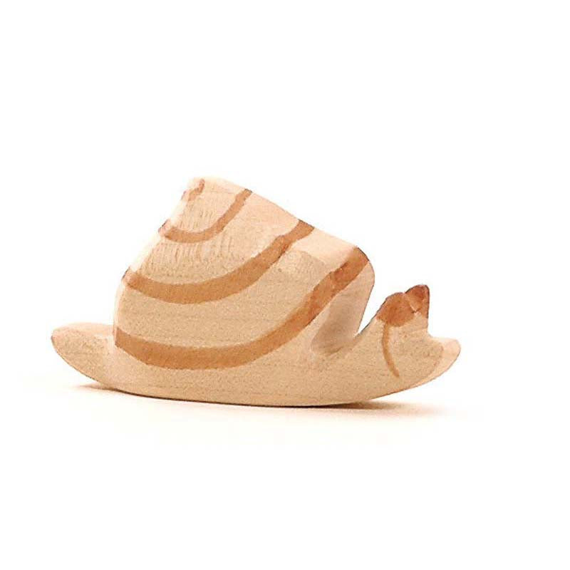 Schnecke Holzfigur
