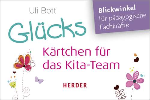 Glückskärtchen für das Kita-Team