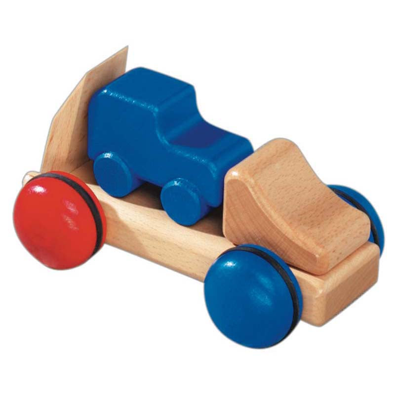 MIni Autotransporter Holz Kindergartenbedarf