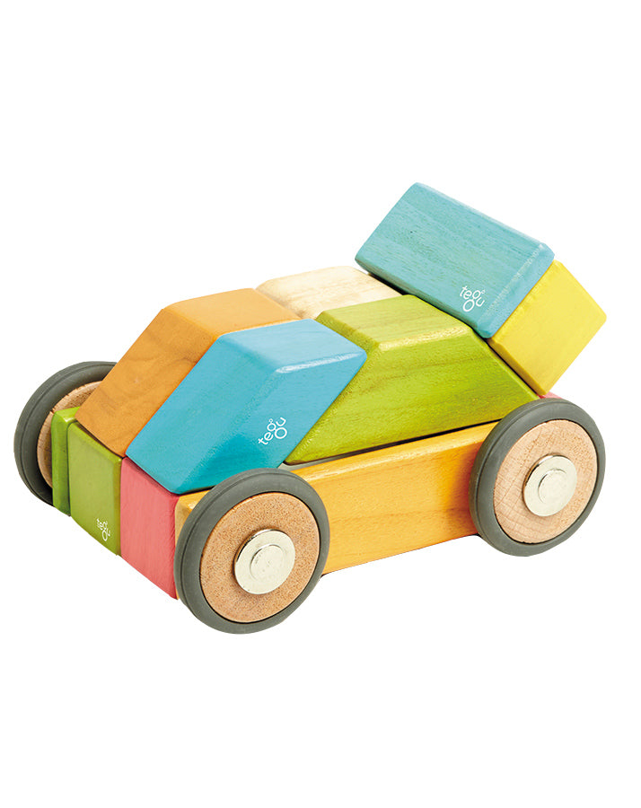 Magnetholzbausteine 42 Teile Auto